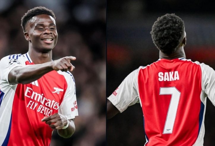 Saka lập cú đúp, Arsenal hạ đẹp Monaco trên sân nhà