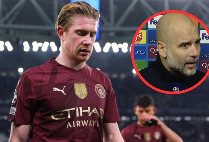 Thua Juventus bẽ bàng, Pep gây sốc với phát biểu sau trận