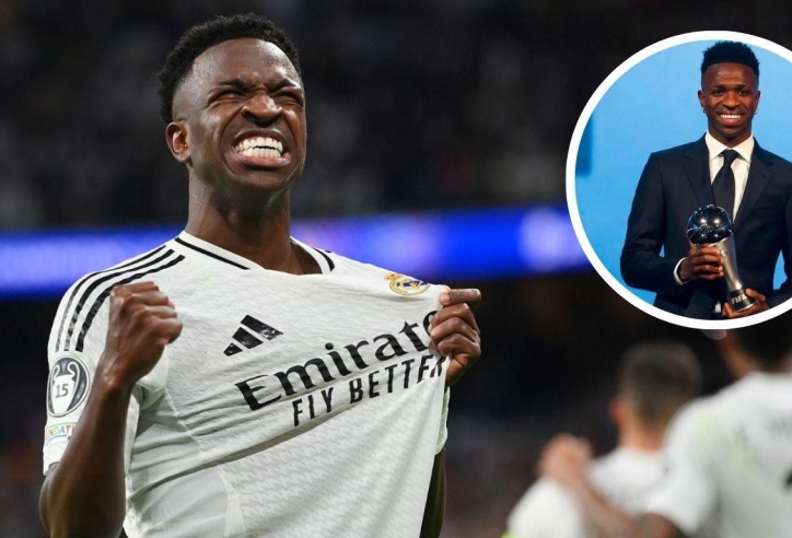 Vinicius sẽ được Real Madrid vinh danh đặc biệt