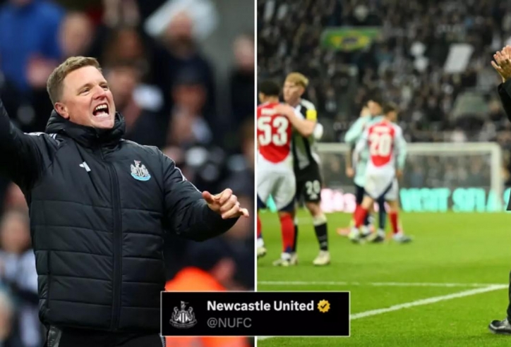 Newcastle làm bẽ mặt Arteta và Arsenal chỉ qua một hành động