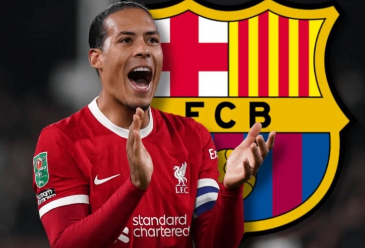 Barca nhăm nhe 'cuỗm' Van Dijk của Liverpool ngay hè này