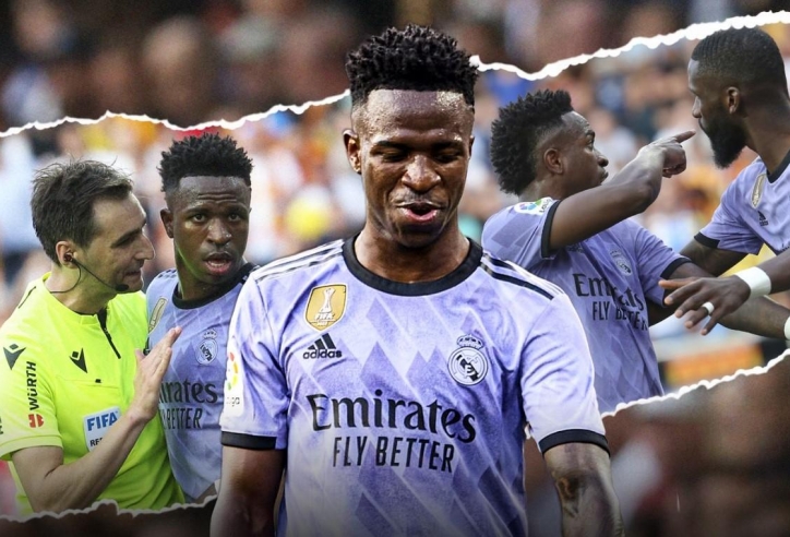 Vinicius bị đồng đội Real Madrid xa lánh