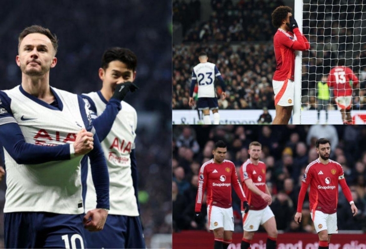 Maddison tỏa sáng, Tottenham đẩy MU xuống vị trí thứ 15 trên BXH