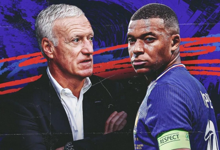 Mbappe và Deschamps mâu thuẫn vì băng đội trưởng tuyển Pháp