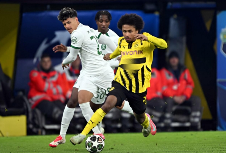 Hòa Sporting, Dortmund thẳng tiến vòng 1/8 Champions League