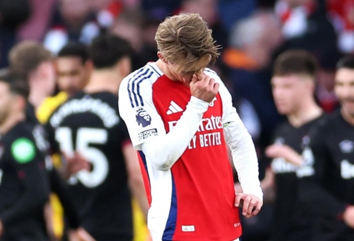 CĐV Arsenal đòi tước băng đội trưởng của Martin Odegaard