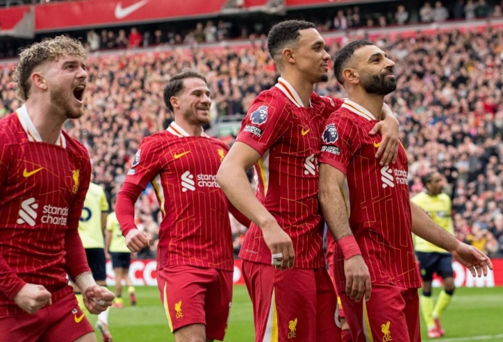 Khi nào Liverpool vô địch Ngoại hạng Anh mùa giải 2024/25?