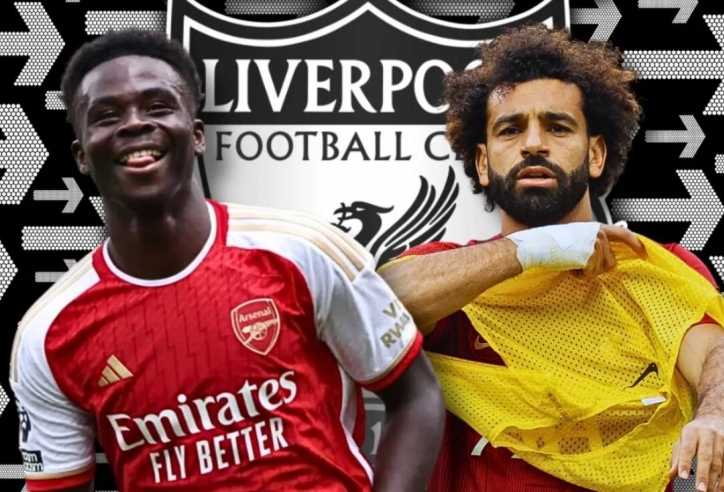 Liverpool dừng bước ở C1, CĐV Arsenal tuyên bố Saka hơn hẳn Salah