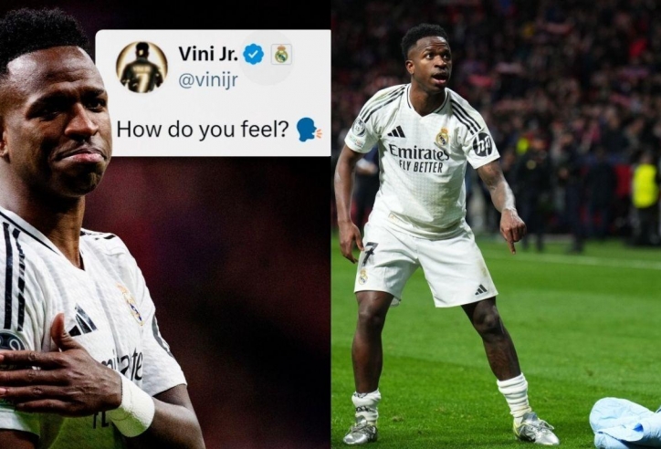 Vinicius trả đũa CĐV Atletico bằng 3 hành động liên tiếp gây sốc