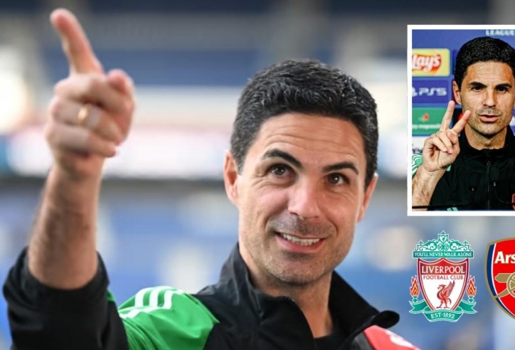 Phát ngôn thiếu kiểm chứng của Arteta về Liverpool gây bão MXH