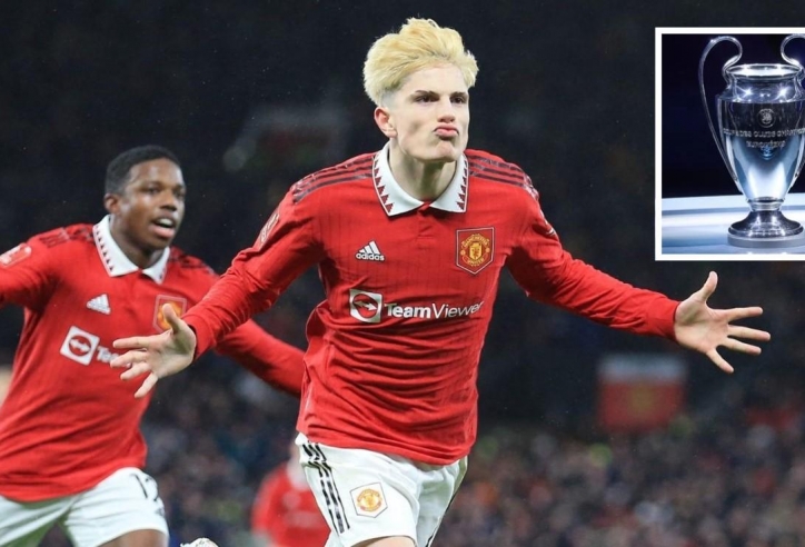Garnacho: 'Manchester United xứng đáng có mặt ở Champions League'