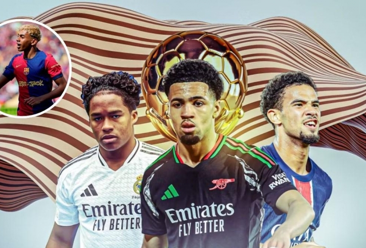 Top 5 Golden Boy 2025: Bất ngờ với cái tên đứng đầu, không phải Yamal