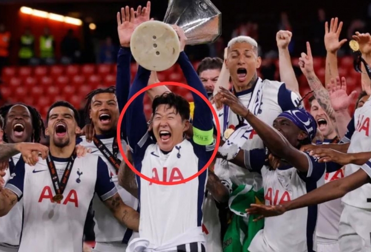 Son Heung-min gặp sự cố hy hữu tại chung kết Europa League