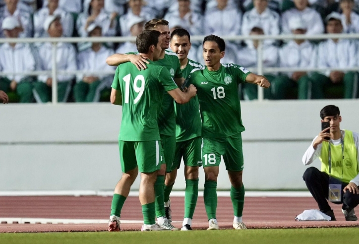 Trực tiếp Turkmenistan 3-1 Thái Lan: Chủ nhà áp đảo