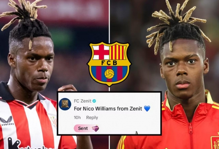 Barca bất ngờ được đội bóng Nga 'cho tiền' mua Nico Williams
