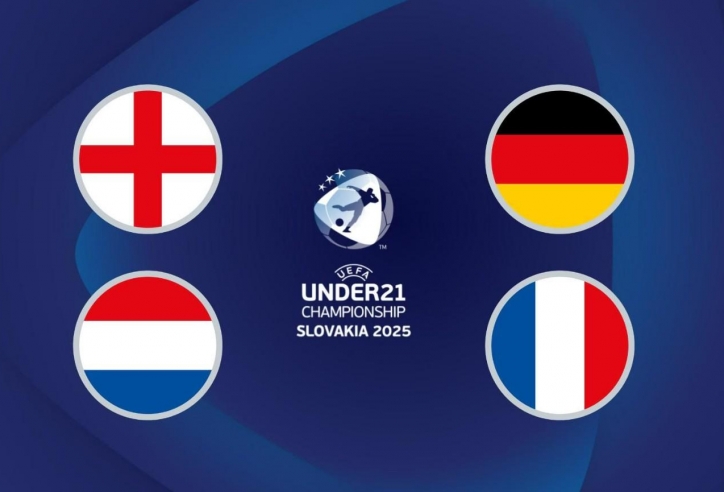 Chính thức: Xác định 2 cặp bán kết U21 EURO 2025