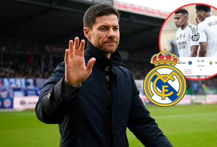 Xabi Alonso: 'Thua PSG 0-4 là điều tốt cho Real Madrid'