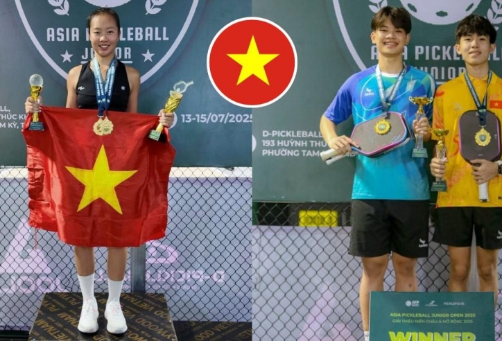 Pickleball Việt Nam out trình châu Á với 'poker' HCV