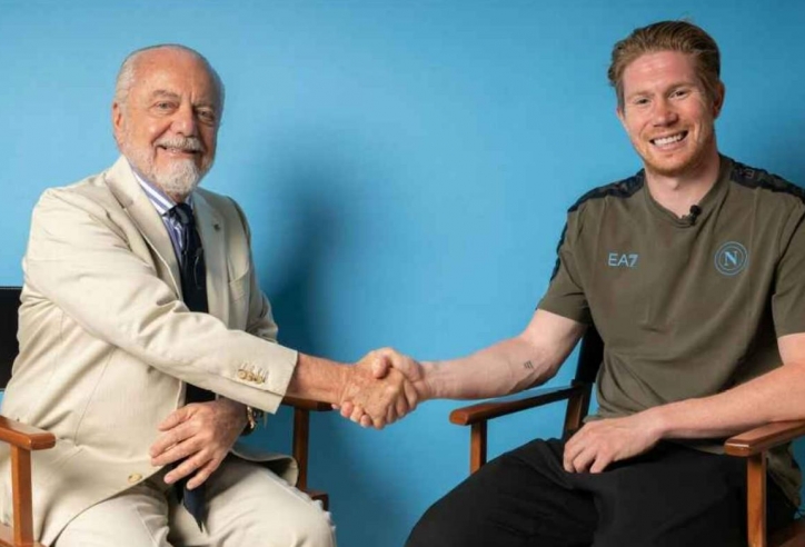 De Bruyne bất ngờ gọi tên Man City ở Napoli