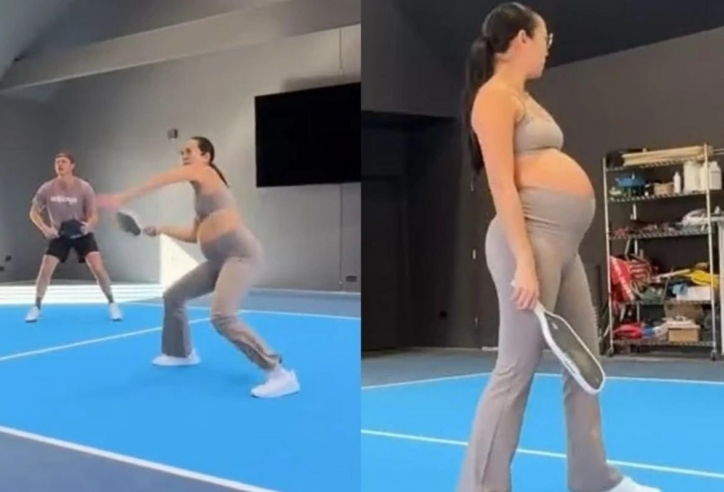 Tranh cãi bà bầu chơi pickleball: Mẹ khỏe con vui hay tiềm ẩn nguy hiểm?