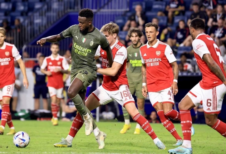 Trực tiếp Arsenal 0-0 AC Milan: Modric ra mắt