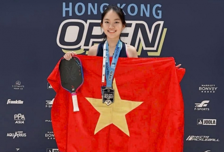 Chính thức: Tay vợt 17 tuổi Việt Nam vô địch pickleball châu Á