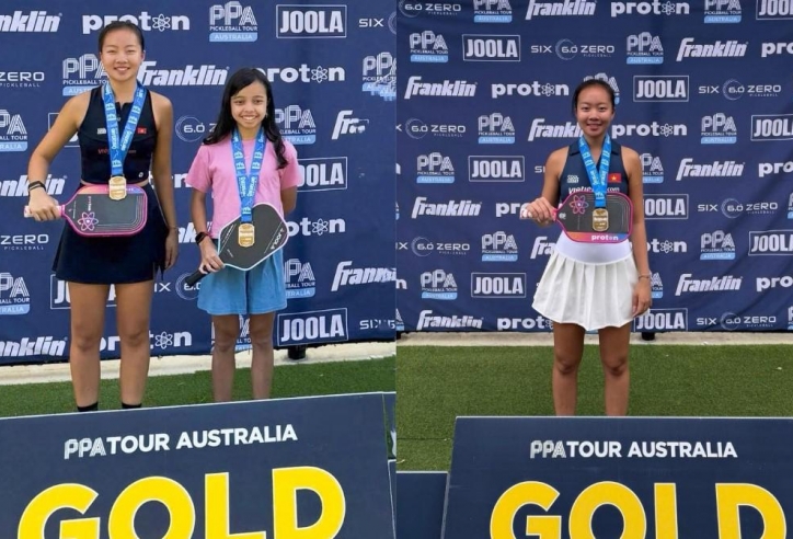 Đánh bại ngôi sao nước Úc, Sophia Phương Anh lập kỳ tích cho Pickleball Việt