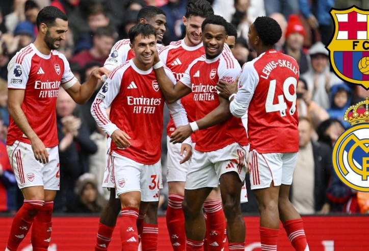 Arsenal khiến các ông lớn Tây Ban Nha khiếp sợ