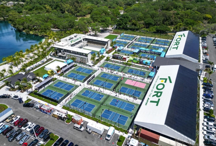 Sân vận động pickleball đầu tiên trên thế giới gây sốt