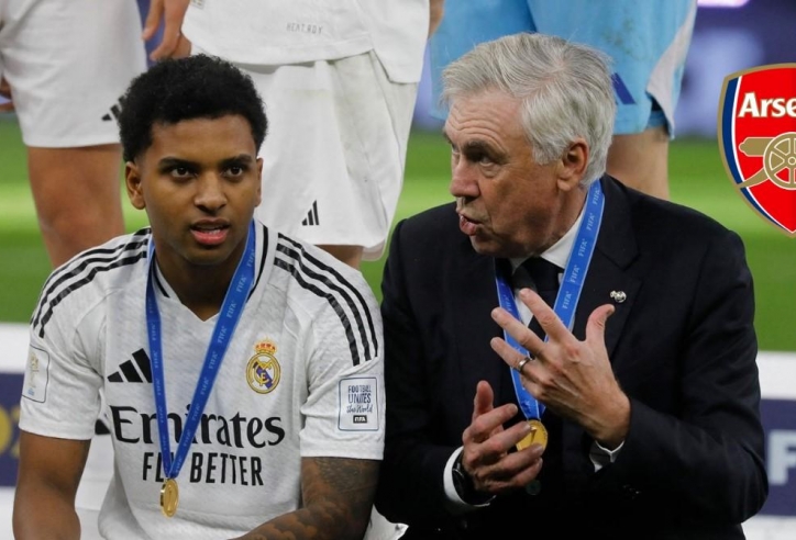 Carlo Ancelotti giúp Arsenal chiêu mộ Rodrygo?