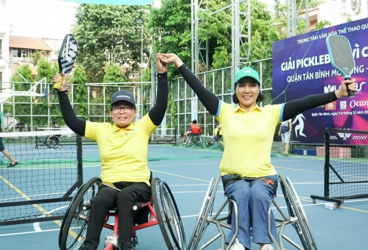 Chính thức ra mắt giải Pickleball cho người khuyết tật