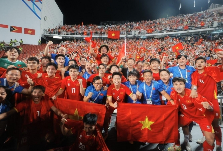 Truyền thông Trung Quốc đồng loạt thán phục màn ngược dòng kinh điển của U22 Việt Nam