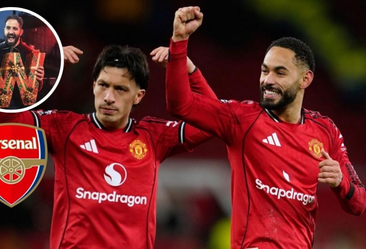 CHÍNH THỨC: Arsenal mất ngôi vương vào tay Manchester United