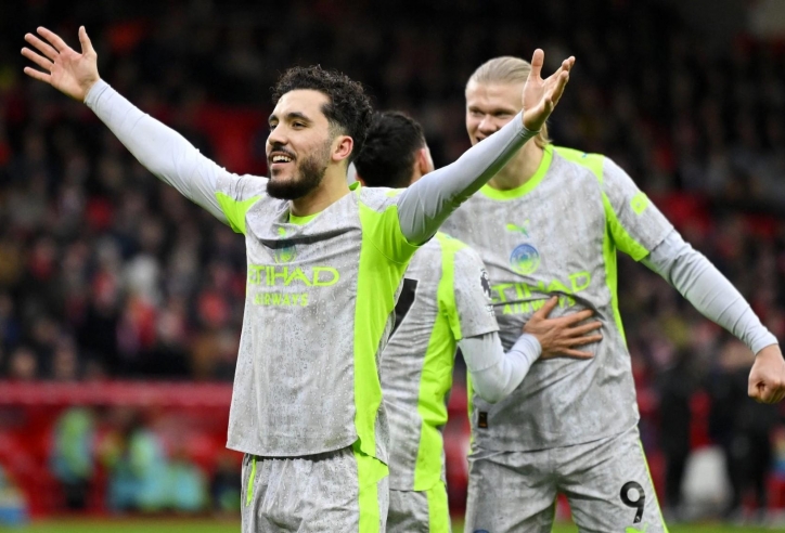 Trực tiếp Nottingham 1-2 Man City: Siêu phẩm của Cherki