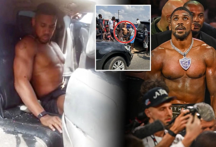 'Quyền vương' Anthony Joshua gặp tai nạn xe hơi nghiêm trọng, 2 người thiệt mạng