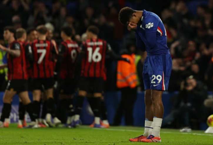 Hoà Bournemouth, Chelsea nguy cơ bật khỏi top 5 Ngoại hạng Anh