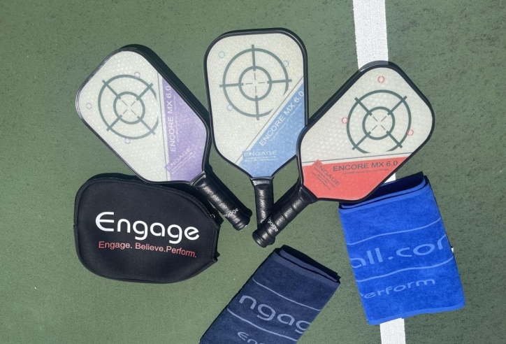 Review vợt pickleball Engage Encore EX 6.0: Dink, volley ổn định đến bất ngờ