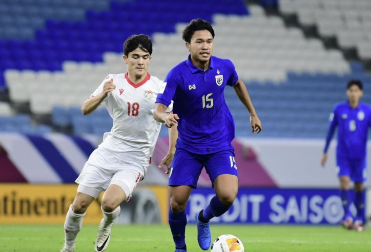 BXH U23 châu Á 2026 ngày 8/1: Chờ Thái Lan thể hiện