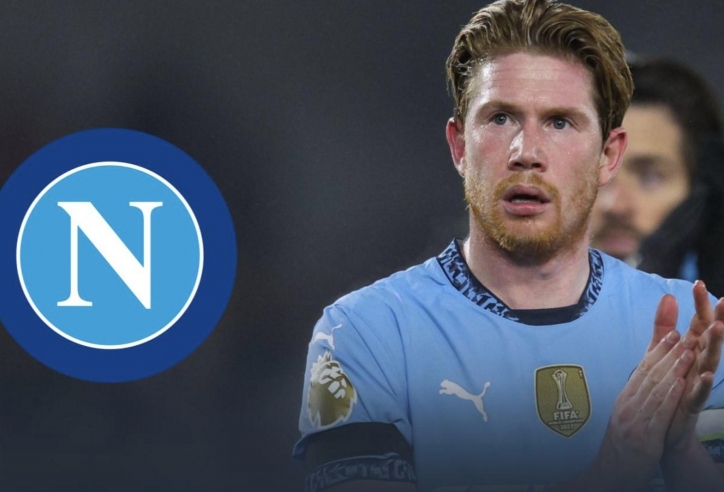 Rời Napoli sau 6 tháng, De Bruyne lộ bến đỗ bất ngờ ngoài châu Âu
