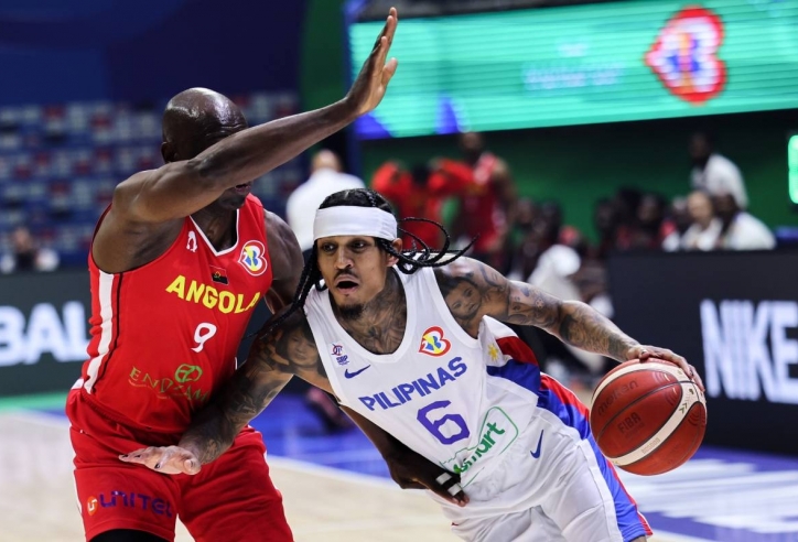 Siêu sao bóng rổ Philippines bức xúc với chính 'người nhà' tại FIBA World Cup 2023