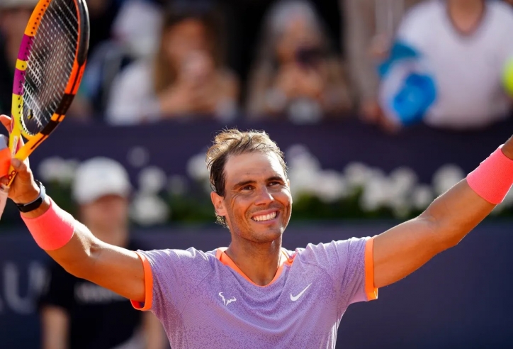 Kết quả tennis 16/4: Nadal tái xuất đẳng cấp tại Barcelona Open 2024