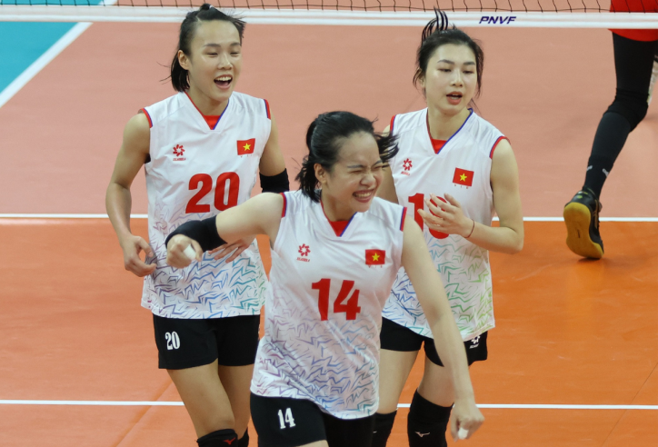 Toàn thắng giải Châu Á, bóng chuyền nữ Việt Nam tăng hạng thế giới