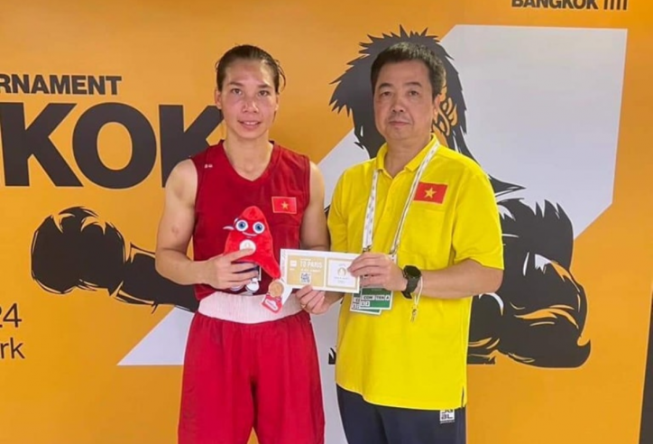 Hà Thị Linh nhận thưởng nóng sau khi có vé Olympic
