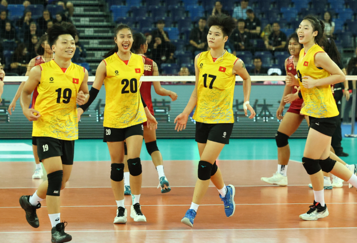 Áp đảo Iran, bóng chuyền nữ Việt Nam chắc suất vào tứ kết giải U20 Châu Á