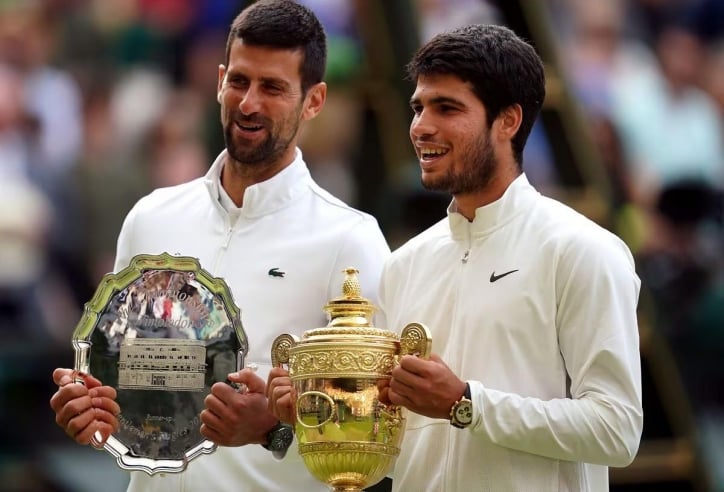 Carlos Alcaraz rất tự tin trước thềm cuộc đối đầu với Novak Djokovic tại trận chung kết Wimbledon 2024.