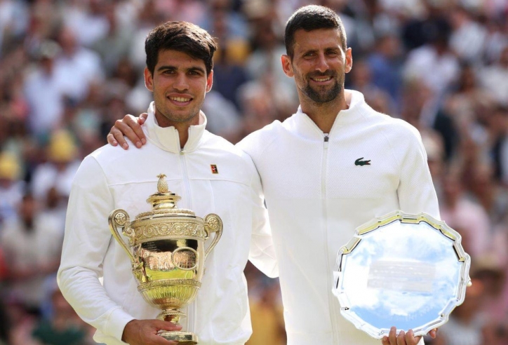 Djokovic ca ngợi Alcaraz sau thất bại tại Wimbledon