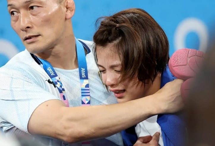Tiếng khóc ám ảnh của nữ hoàng Judo Nhật Bản tại Olympic 2024