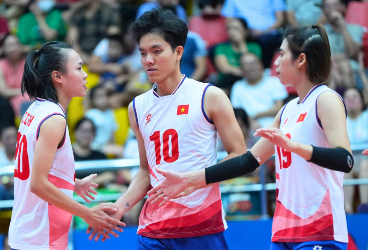 Trực tiếp bóng chuyền nữ Việt Nam 0-1 Thái Lan: Đối thủ đẳng cấp