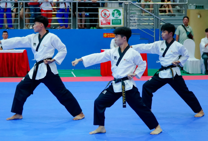 Sôi động giải đấu Taekwondo các lứa tuổi trẻ quốc gia 2024: Tìm kiếm nhân tố mới