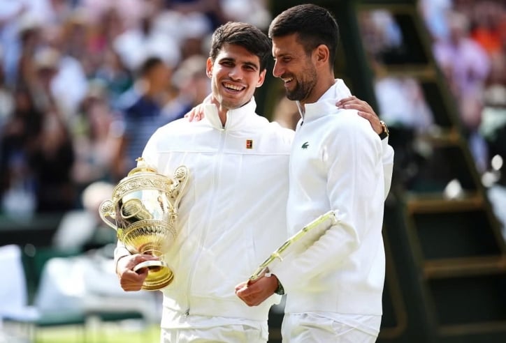 Djokovic tiết lộ về mối quan hệ ngoài sân đấu với Alcaraz